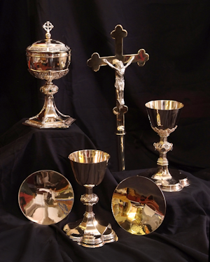 Church silver repair